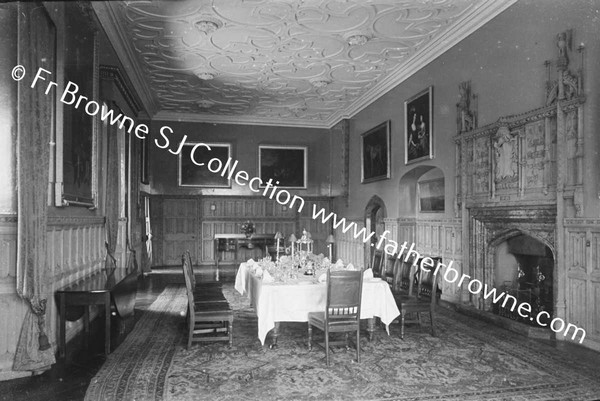 ADARE MANOR  DINING ROOM